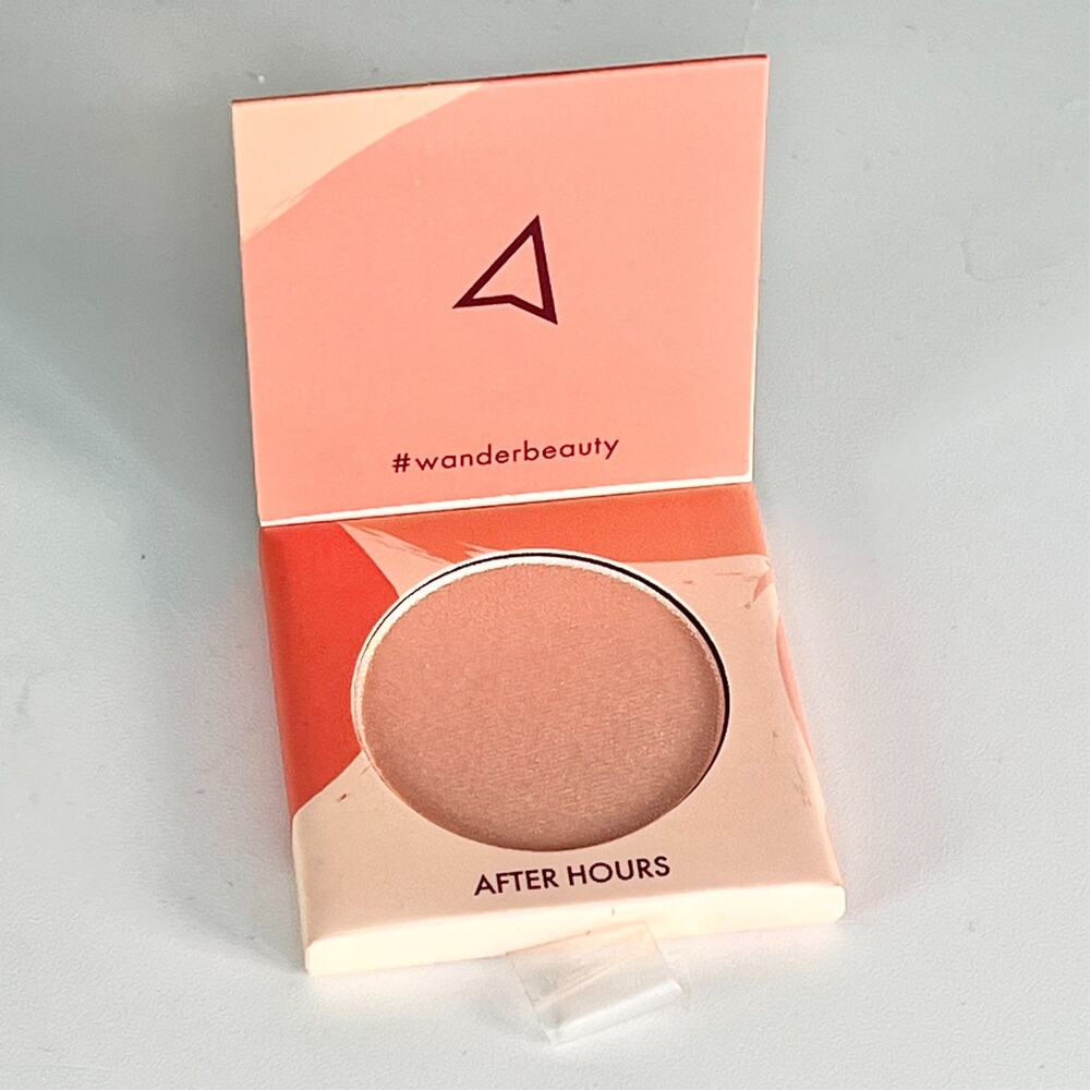 Wander Beauty After Hours Highlighter Peach Clean Travel .09 oz 2.8g New